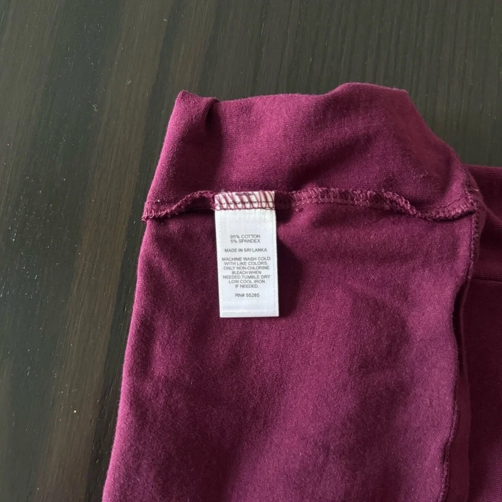 Express once burgundy